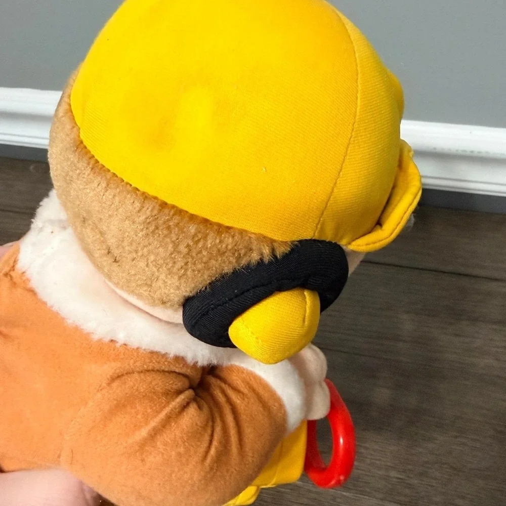 Vintage Playskool Bob the Builder Bob & Wendy Plush Toy Tested and Working